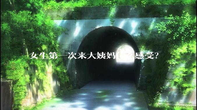 女生第一次来大姨妈什么感受？